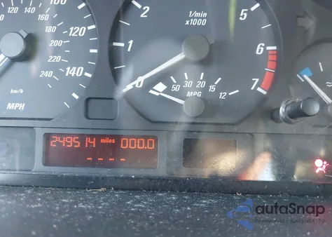 2003 BMW 325Ci из США, поврежденный, VIN WBABS33403PG91156